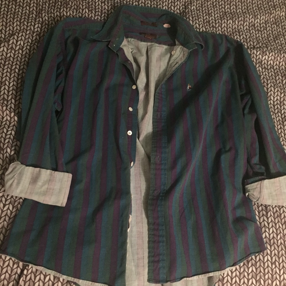3 for 20 Vintage Striped Button down shirt